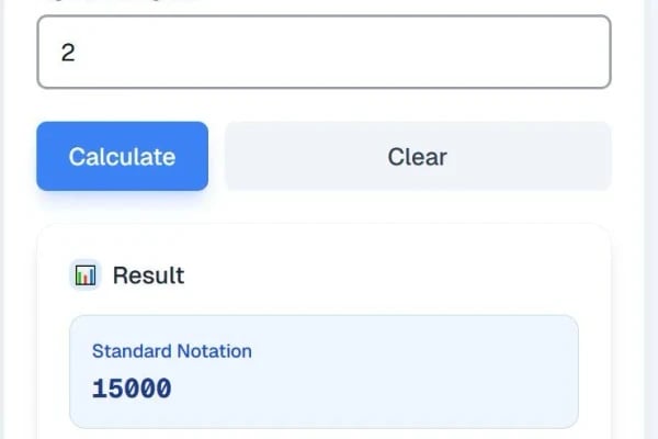 Screenshot of the CalculateHow significant figures calculator showing a calculation in progress with proper sig fig rules applied